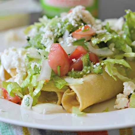 2 Chicken Flautas