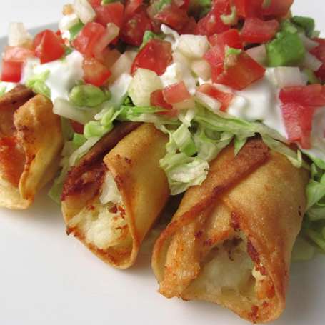 3 Chicken Flautas