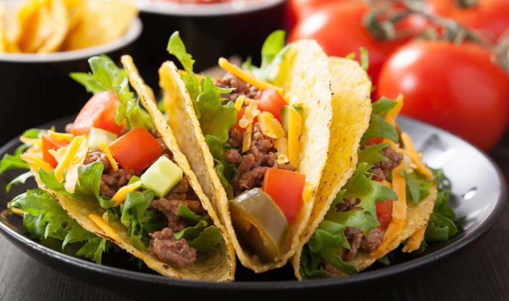 3 Hard Shell Tacos Holy Guacamole